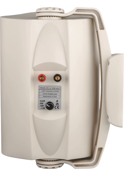 Magıcvoıce MV-25TRF 16 cm 80 Watt 2li Takım Beyaz Trafolu Sütun Hoparlör