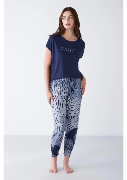 Comfortlux Lacivert Pijama Takım