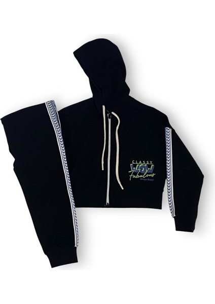 Tommy Life Kız Garson Eşofman Takım Ceket/jogger Çocuk Eşofman Takımı