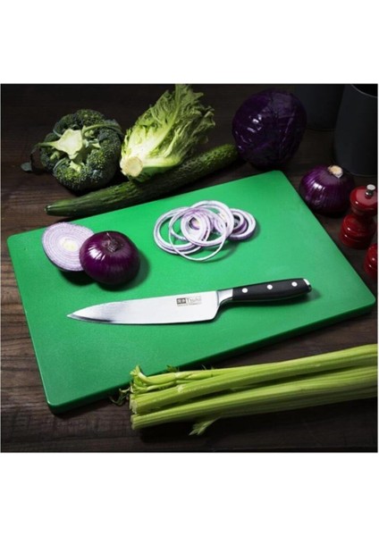 60X40X2 cm Polietilen Kesme Tahtası Kesim Levhası Yeşil 4757 fiyatları