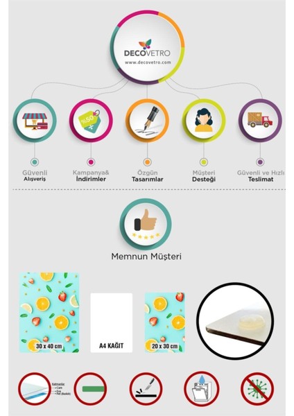 Cam Kesme Tahtası ve Sunum Tablası Siyah Gold Çiçek Desenli indirimleri