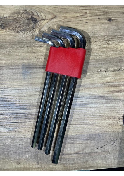 Izeltaş 12’li L Tip Alyan Anahtar Seti – 2 Mm’den 12 Mm’ye | Krom Vanadyum Çelik | Isıl Işlemli