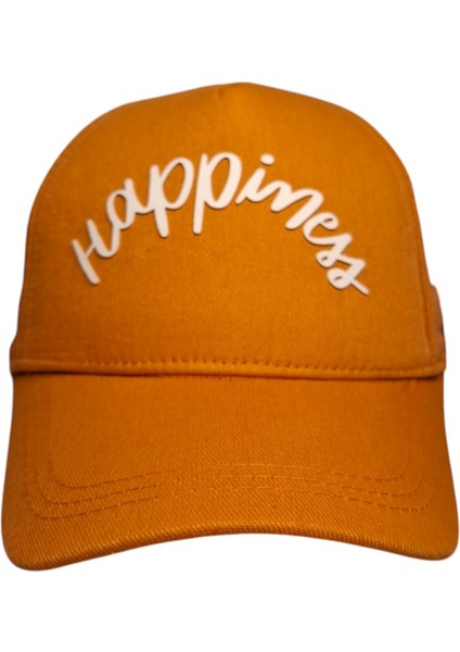 Spteks Kitti 4-8 Yaş Kız Çocuk Orange Renk Baskı Figürlü Yazlık Şapka modelleri