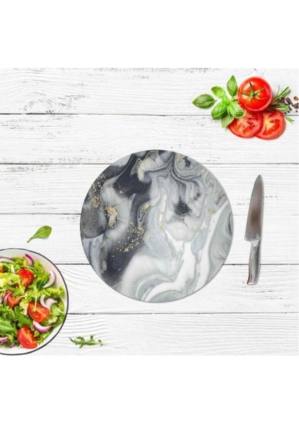 Çap 20 cm Gri Altın Mermer fiyatları