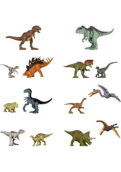 GWP38 Jurassic World Sürpriz Paketli Mini Dinozor Figürleri