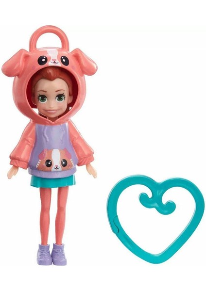 HKV98 Polly Pocket Kapüşonlu Bebekler