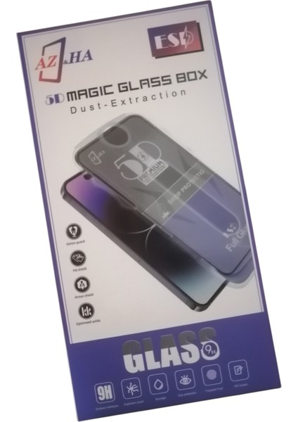 Antistatik Magic Glass Box iPhone12 Ekran Koruyucu