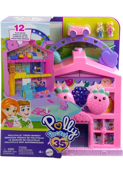HRD45 Polly Pocket Eğlenceli Market Oyun Seti