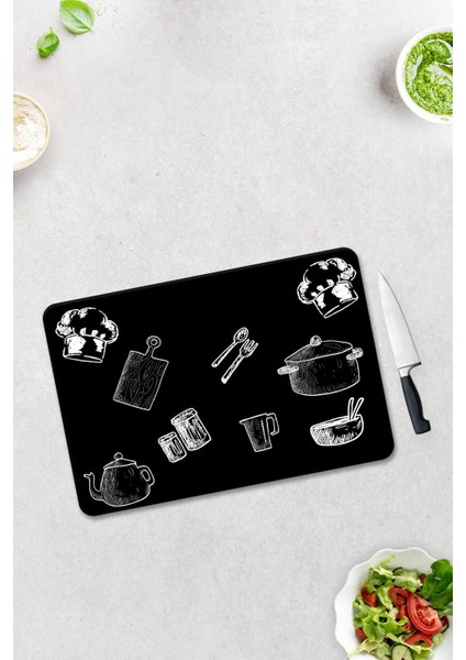 Siyah Tahta | Cam Kesme Tahtası - Cam Kesme Tablası | 30CM x 40CM fiyatları