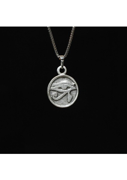 Gümüş Kaplama Tarz Göz Çelik Kolye fiyatları