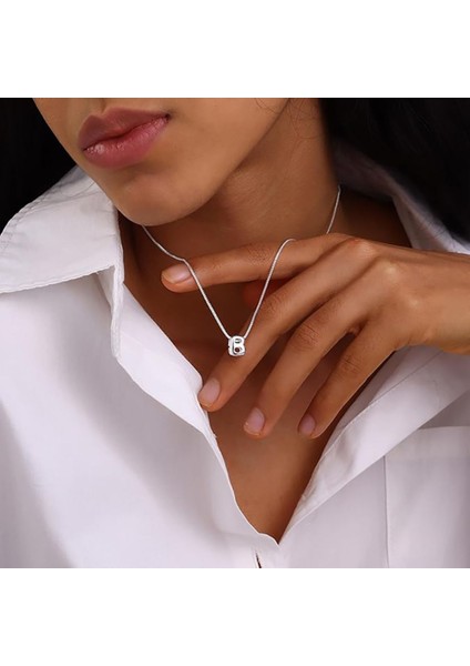 B Harfi Tasarım 925 Ayar Gümüş Kaplama Harfli Kolye Isimli Kişiye Özel Kolye Hediye Paketli Kutulu fiyatları