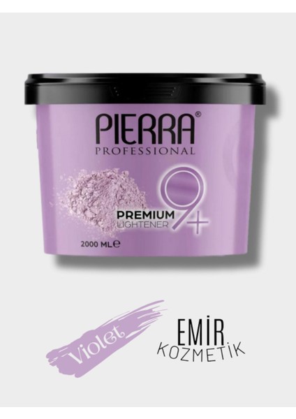 Professional Mor 1/1.5 Toz Saç Açıcı 2000 ml