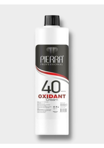 Professional Oksidan Krem 40 - %12 Vol 1000 ml