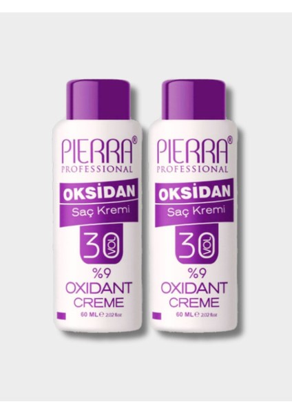Oksidan Krem 30 Vol 60 ml 2 Adet