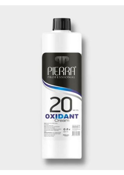 Professional Oksidan Krem 20 - %6 Vol 1000 ml