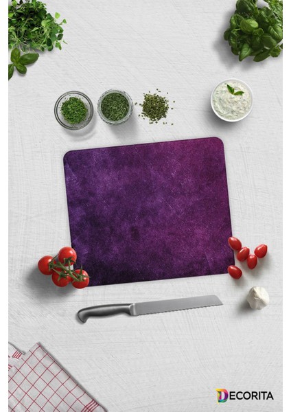 Mor Doku | Cam Kesme Tahtası - Cam Kesme Tablası | 29CM x 34 cm