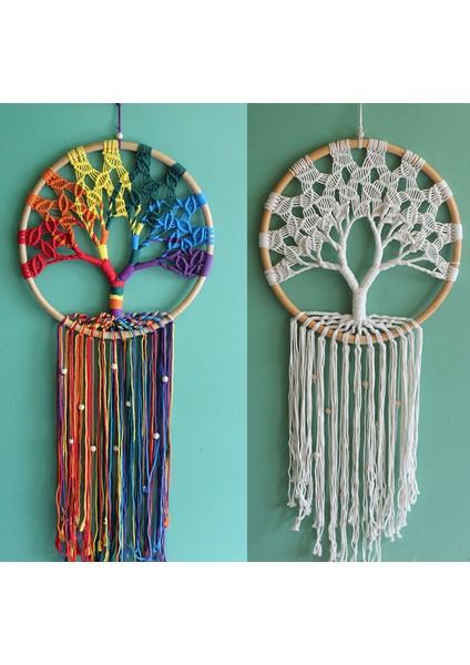 Rüya Kapanı Dream Catcher Hayat Ağacı Model 2
