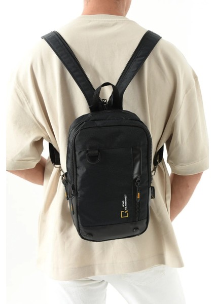 Alanç Ultra Lüks Çapraz Göğüs ve Sırt Çantası Bodybag Su Geçirmez Omuz Çantası