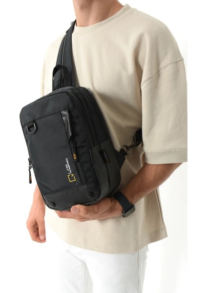 Alanç Ultra Lüks Çapraz Göğüs ve Sırt Çantası Bodybag Su Geçirmez Omuz Çantası