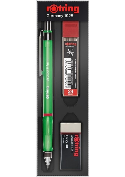 Visuclick Versatil Okul Seti,0.7 Mm,yeşil,silgi ve Uç Hediyeli