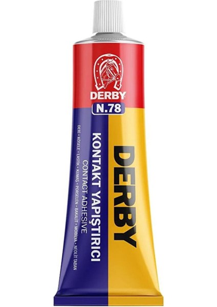 Derby N.78 Kontakt Tüp 125G Büyük Boy Deri Yapıştırıcı