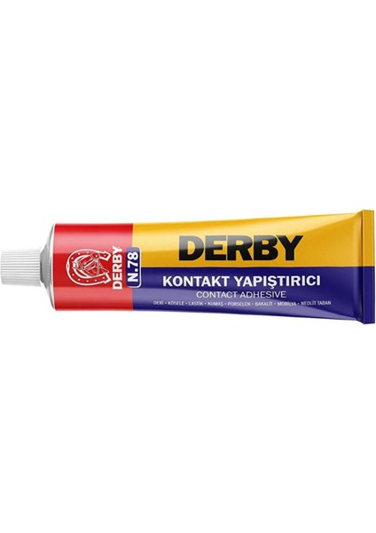 Derby N.78 Kontakt Tüp 125G Büyük Boy Deri Yapıştırıcı fiyatları