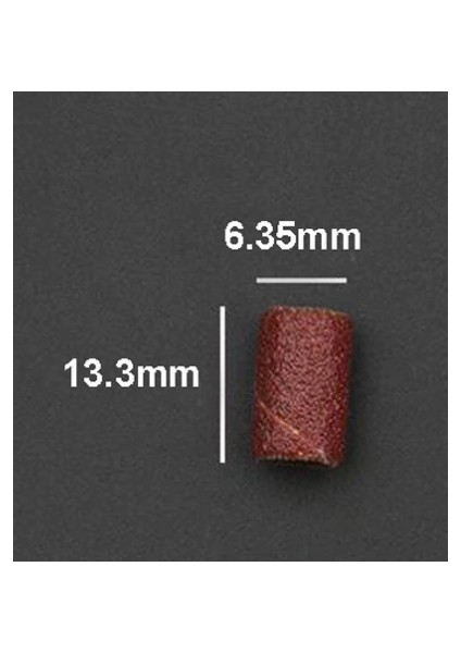Için 25 Adet Silindir Zımpara (Çap 6.35MM)