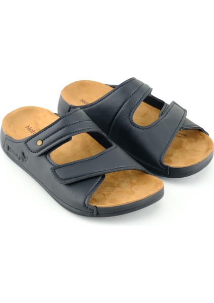 Naturela Kadın Yazlık Suni Deri Iki Cırt Cırtlı Kemer Ayarlanabilir Comfort Taban Günlük Terlik modelleri