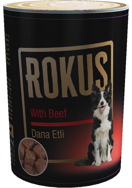 Dana Etli Köpek Konservesi 410 gr x 6 Adet Dpmah