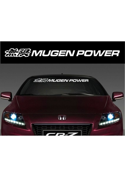 Honda Mugen Power Ön Cam Sticker 100*8 cm