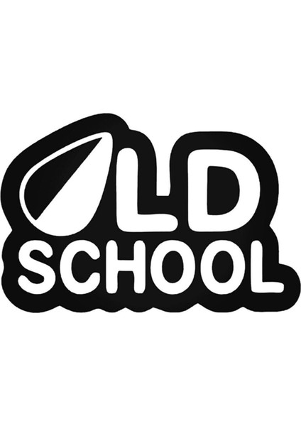 Old School Oto Sticker 20 cm