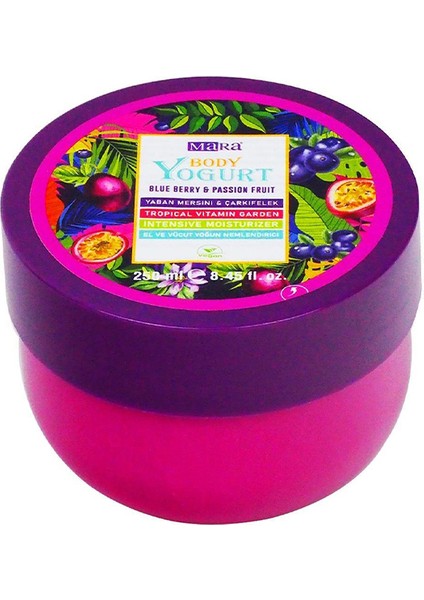 Body Yogurt Yaban Mersini Çarkıfelek Özlü El ve Vücut