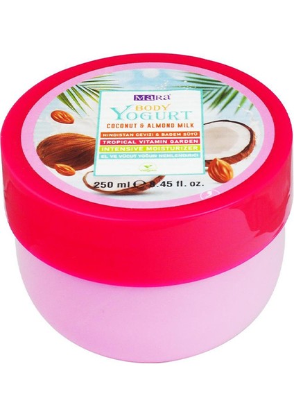 Body Yogurt Hindistan Cevizi Badem Sütü El ve Vücut Neml