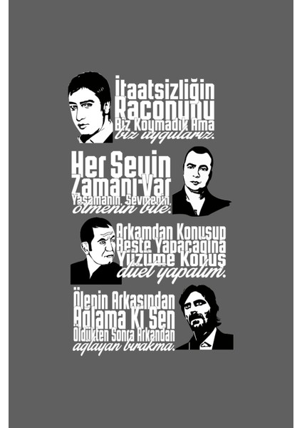 Kurtlar Vadisi Arka Cam Sticker Set 40*20 cm