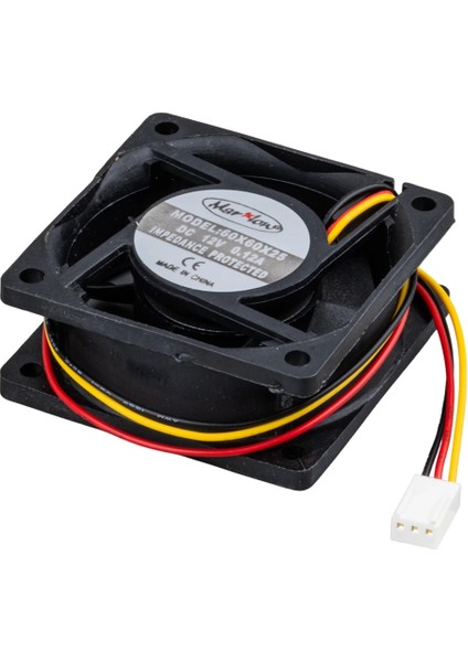 IC-216 Fan 60*60*25MM 12V Dc 3 Kablolu 6x6 Fan