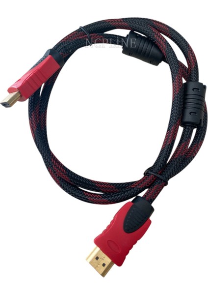 1 Metre Örgü HDMI Kablosu 1m