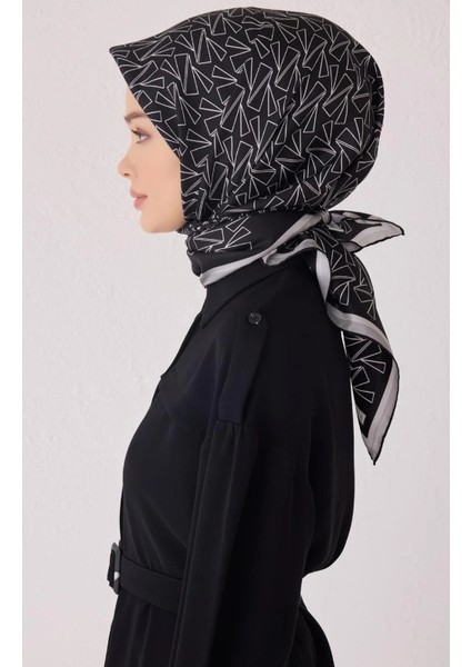 Tivil İpek Eşarp 4060 - 06 Siyah Karışık Desen fiyatları