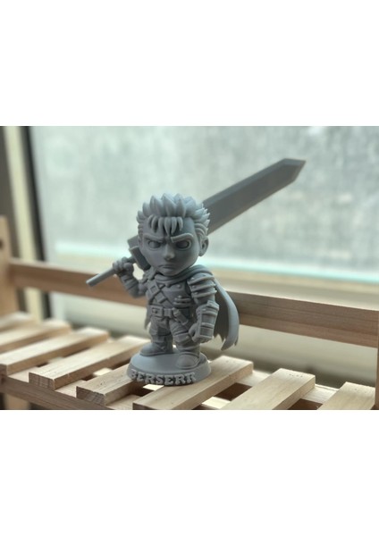 12CM Anime Chibi Guts Berserk Aksiyon Figürü Şimdi Çok Daha Şirin -Hediyelik Anime Karakteri-Kokusuz Biyoplastik fırsatları