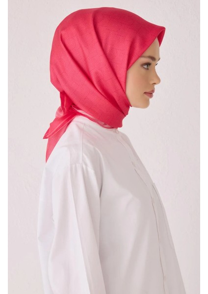 Tivil İpek Eşarp 4055 - 04 Pembe Karışık Desen fiyatları