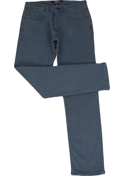 Fistan Store Erkek Mavi Yüksek Bel Rahat Kesim Boru Paça Büyük Beden Jean Pantolon fiyatları