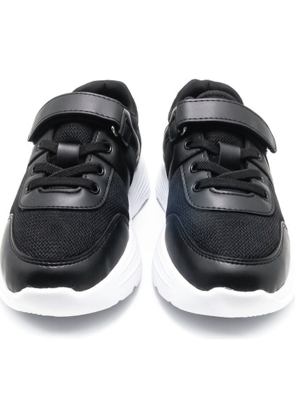Atoma Mesh Çocuk Sneaker - Siyah - 7001