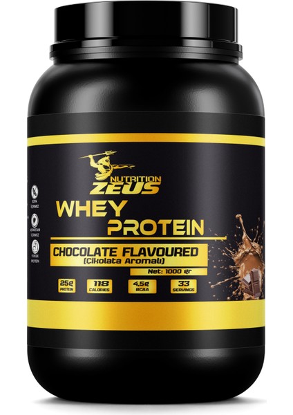 Zeus Nutrıtıon Whey Protein 1000 Gr-Çikolatalı