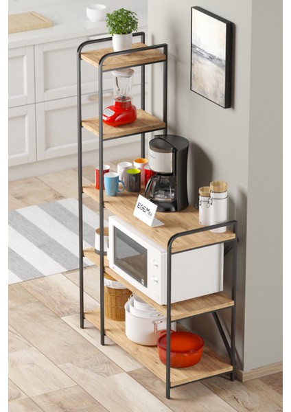 Kahve Köşesi Mutfak Bangosu Çok Amaçlı Dolap Büyük Boy Fırın Dolabı Cay Kahve Airfryer Dolabı modelleri