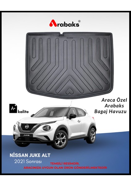 Nissan Juke Alt 2021 Sonrası Bagaj Havuzu (A+ Kalite)