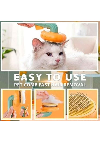 Kabak Model Kendini Temizleyen Kedi Tarağı 66X84X195 mm