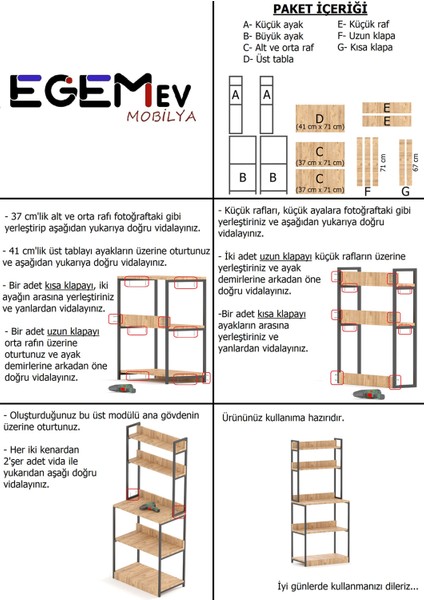 Kahve Köşesi Mutfak Bangosu Çok Amaçlı Dolap Büyük Boy Fırın Dolabı Mikrodalga Fırın Dolabı indirimleri