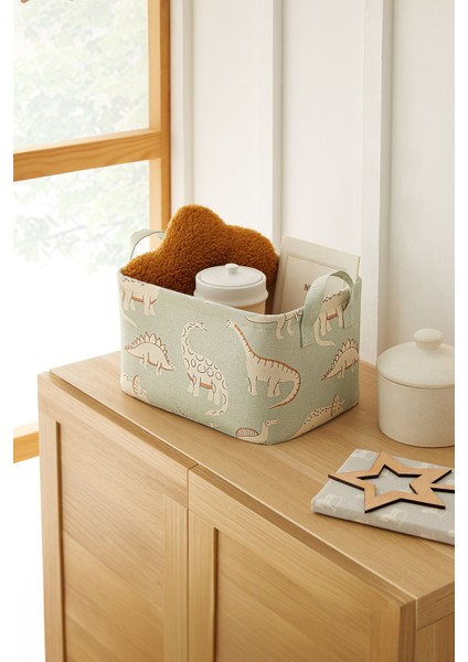 Çocuk Odası Dinozor Desenli Oyuncak Düzenleyici Çok Amaçlı Kirli Sepeti, Saklama Sepeti fırsatları