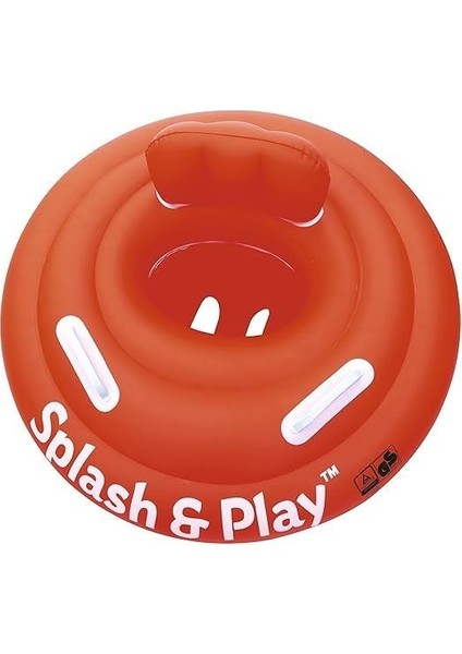 Babyfloat Şişme Bebek Havuzu Kırmızı Şişme Bebek Botu 32103
