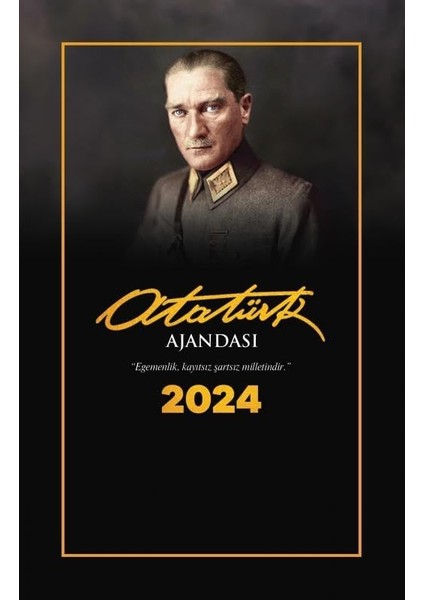 - Kitabevi Önder 2024 Atatürk Ajandası