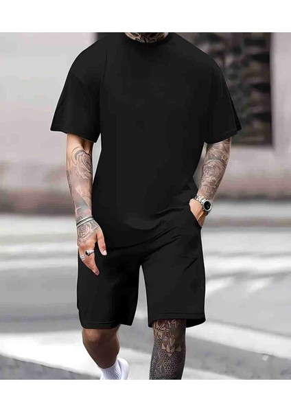 Baskısız Oversize Alt Üst Takım